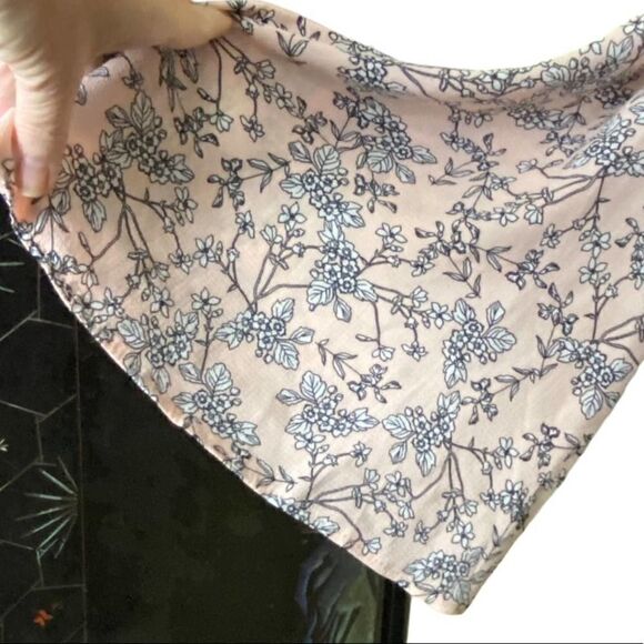 Parisian Sexy Floral Shirred Off Shoulder Top Size 14 - Picture 8 of 13